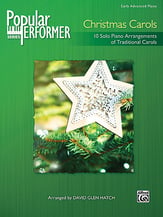 Popular Performer Series : Christmas Carols piano sheet music cover